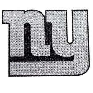 NEW YORK GIANTS Bling Emblem Adhesive Decal